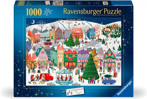 1000 pieces puzzle - Christmas Town