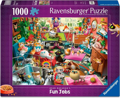 1000 pieces puzzle - The Cat Groomer