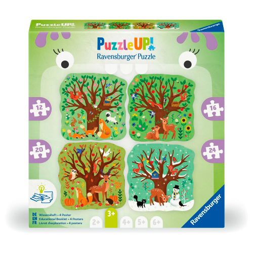 Puzzle Up! - Quatre saisons 12 16 20 24 pièces