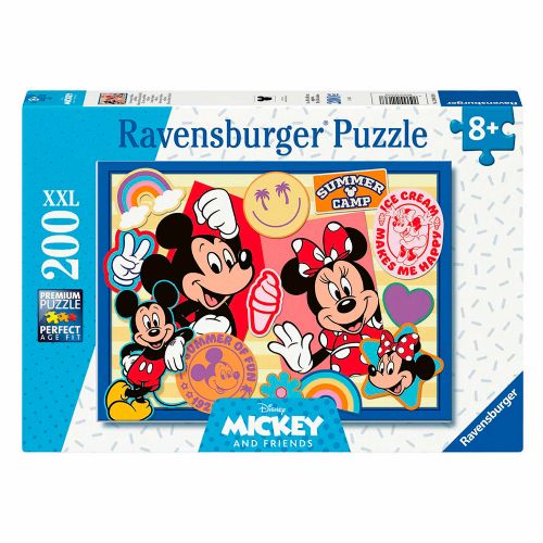 200 pieces puzzle XXL - Mickey and Minnie