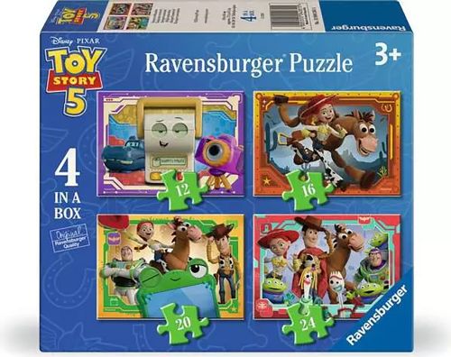 4 in a box - Histoire de jouets 5 12 16 20 24 pièces