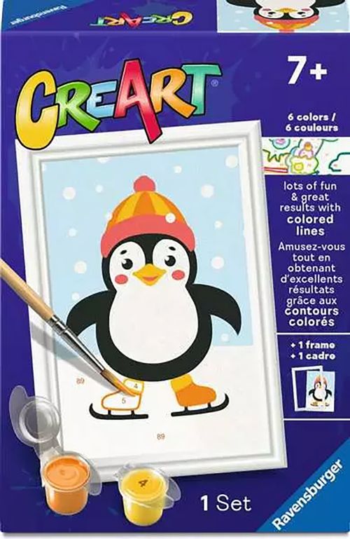 CreArt - Pingouin dans la neige