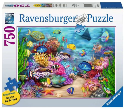 750 pieces puzzle - Tropical reef life
