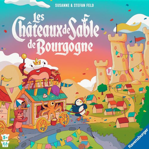 Jeu Les Châteaux de sable de Bourgogne - Version française