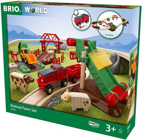Brio - Circuit de la ferme et locomotive à pile