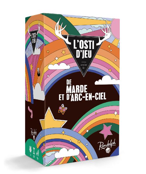 Jeu L'Osti d'jeu - De marde et d'arc-en-ciel Version française