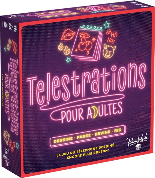 Jeu Telestrations pour adultes - Édition Québécoise Version française