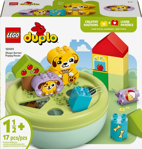 Lego Duplo My First - Trieur de forme : maison pour chiots