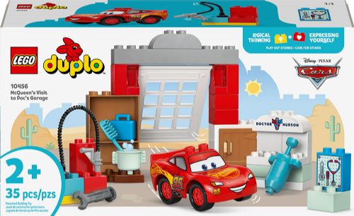 Lego Duplo Disney - McQueen viste le garage de Doc