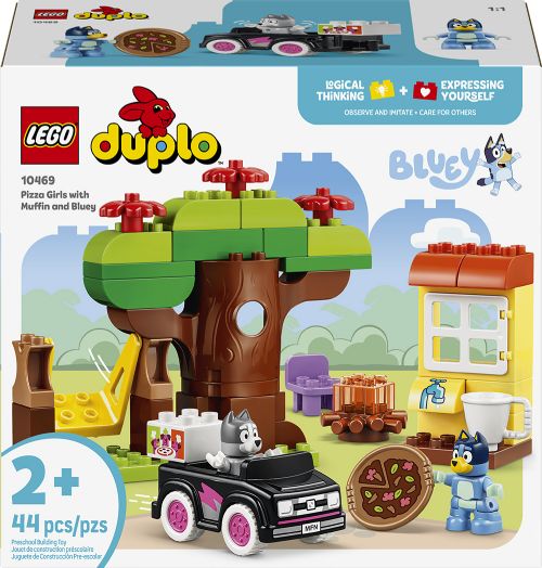 Lego Duplo - Les livreuses de pizza avec Muffin et Bluey