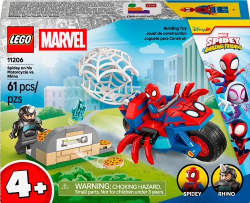 Lego Spidey - Spidey sur sa moto versus Rhino