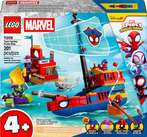 Lego Spidey - Bâteau pirate de l'équipe Spidey