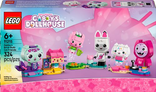 Lego Gabby's Dollhouse - Les Gabbychats en briques