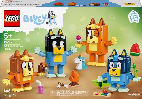 Lego Bluey - Brick-Built Bluey Family