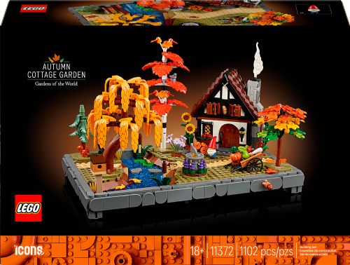 Lego Icons - Le jardin du chalet d'automne