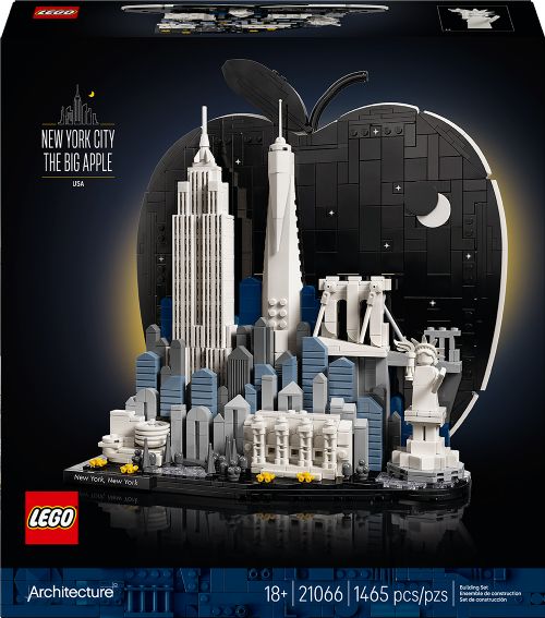 Lego Architecture - La grosse pomme New York