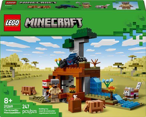 Lego Minecraft - L'expédition dans la mine du tatou
