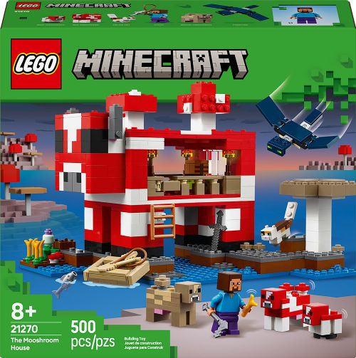 Lego Minecraft - La maison mooshroom