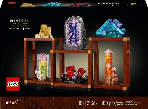Lego Ideas - La collection de minéraux
