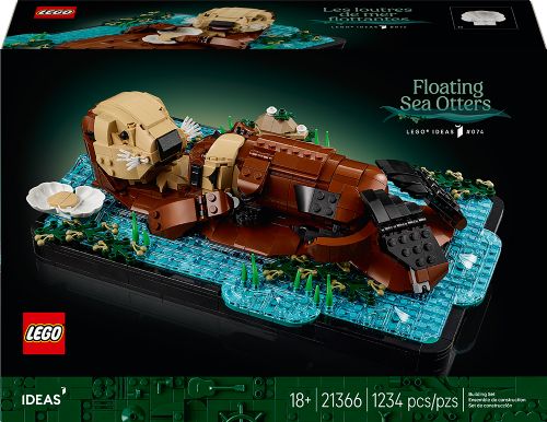 Lego Ideas - Loutre flottant dans la mer