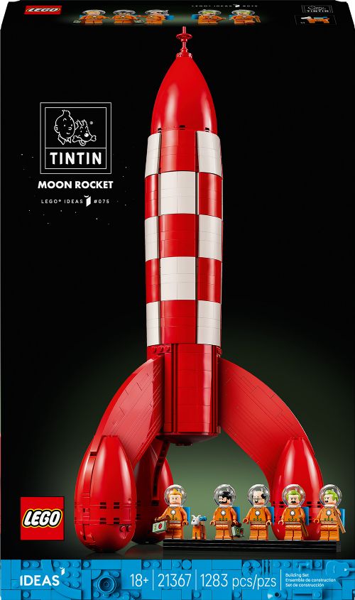 Lego Ideas - Tintin fusée lunaire