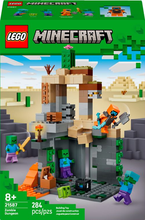 Lego Minecraft - Le donjon aux zombies