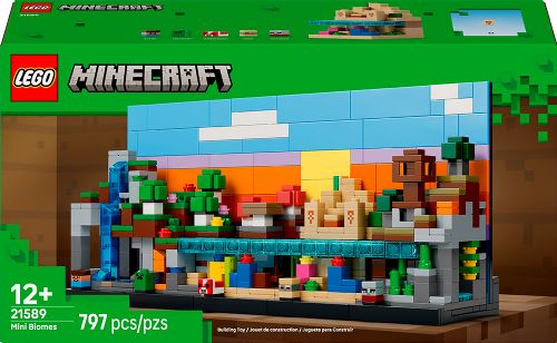 Lego Minecraft - Biomes miniatures