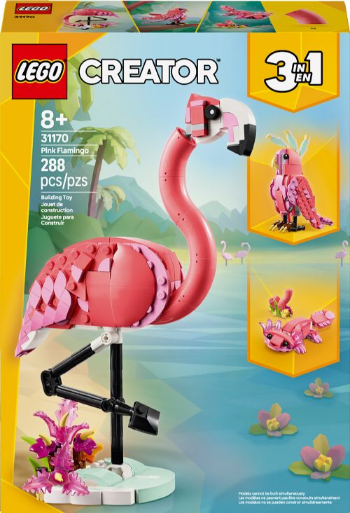 Lego Creator - Wild Animals: Pink Flamingo