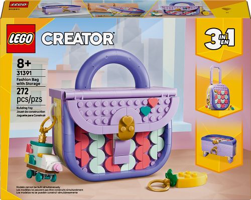 Lego Creator - Sac fashion avec rangement