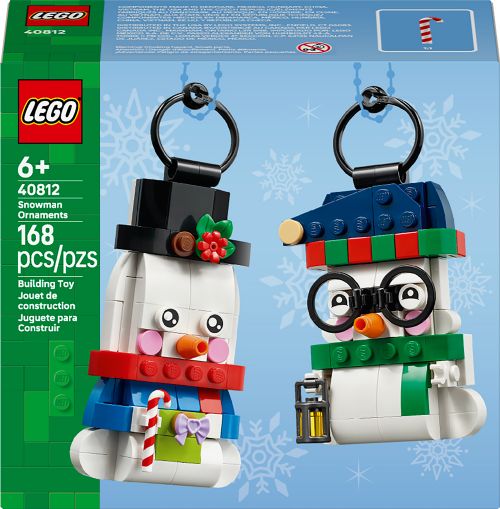Lego Saisons et Occasions - Les bonshommes de neige décoratifs