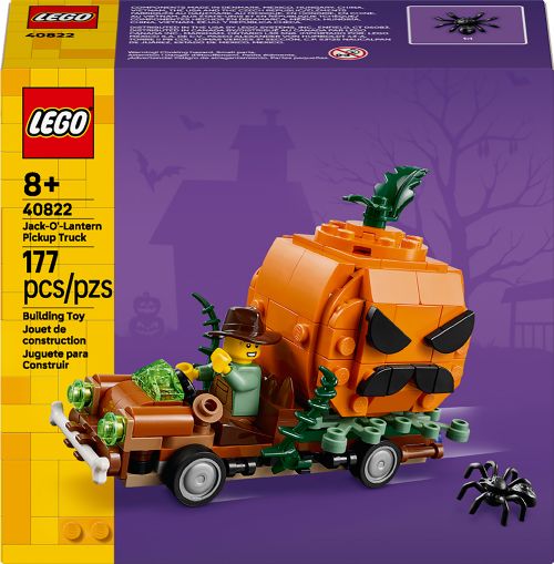 Lego Saisons et Occasions - La camionnette de la citrouille d'Halloween