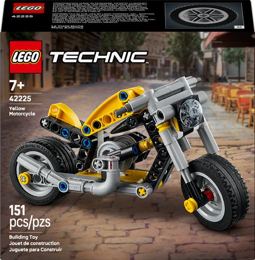 Lego Technic - Motocyclette jaune