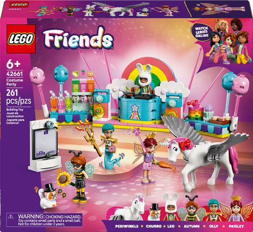 Lego Friends - Party costumé avec licorne et fée