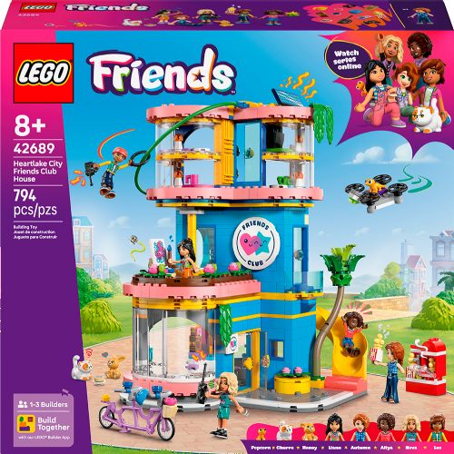 Lego Friends - Le club-house de Hearthlake City