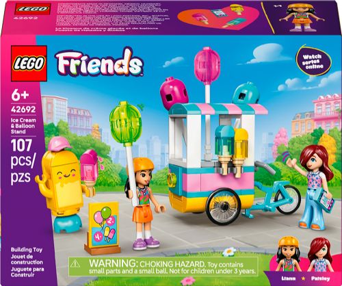 Lego Friends - Le stand de glaces et de ballons
