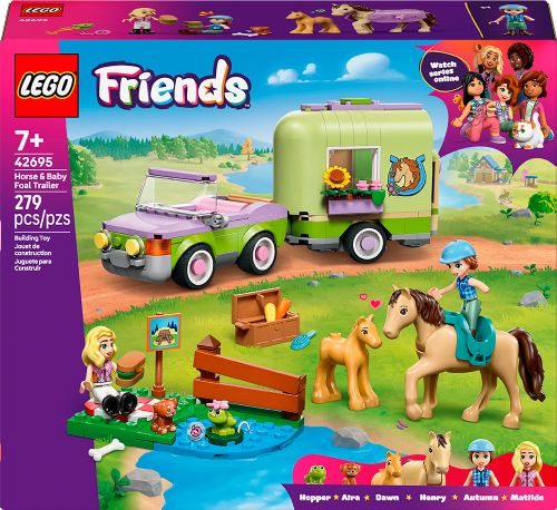 Lego Friends - La remorque du cheval et du poulain