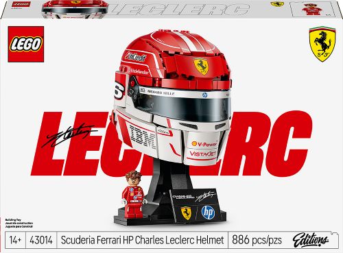 Lego Special Edition V - Casque de Charles Leclerc