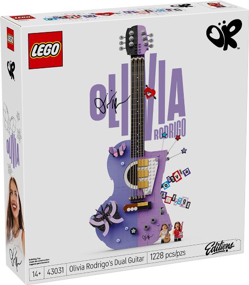 Lego Editions Music - La guitare à double manche d'Olivia Rodrigo
