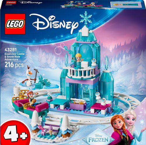 Lego Disney Princesse - Château de glace d'Elsa et aventure dans la neige