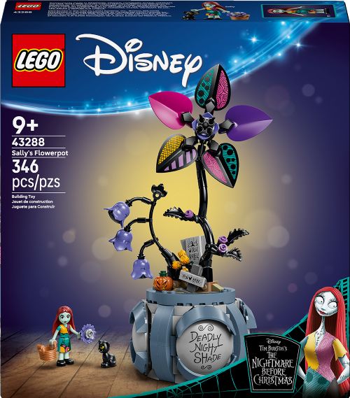 Lego Disney - Pot de fleurs L'Étrange Noël de Mr. Jack
