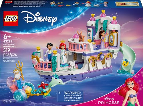 Lego Disney - Le bateau du mariage royal d'Ariel