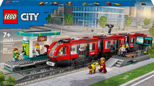 Lego City - Tramway et la gare du centre-ville