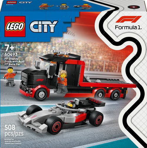 Lego City - Remorque avec voiture de course Audi