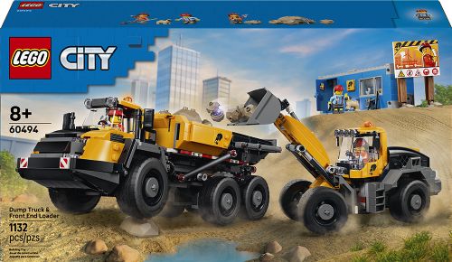 Lego City - Le camion-benne et la chargeuse frontale