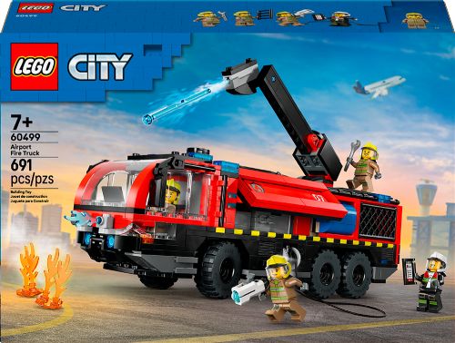 Lego City - Le camion de pompiers de l'aéroport