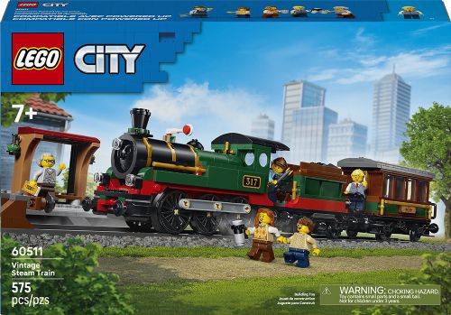 Lego City - Le train à vapeur rétro