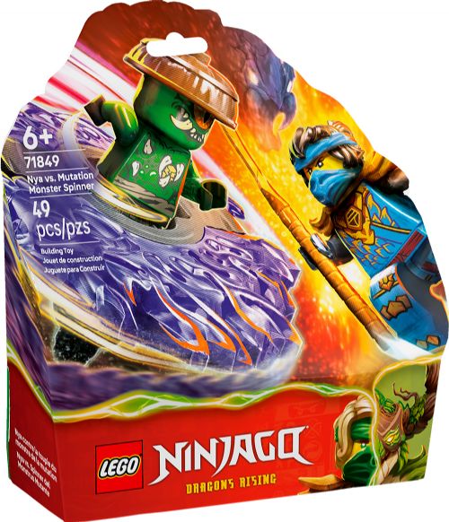 Lego Ninjago - Nya contre la toupie du monstre élémentaire