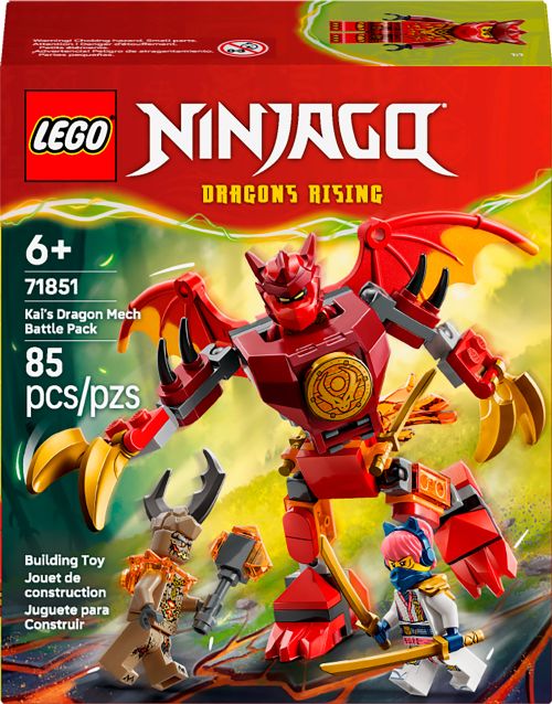 Lego Ninjago - Pack de combat : le robot dragon de Kai