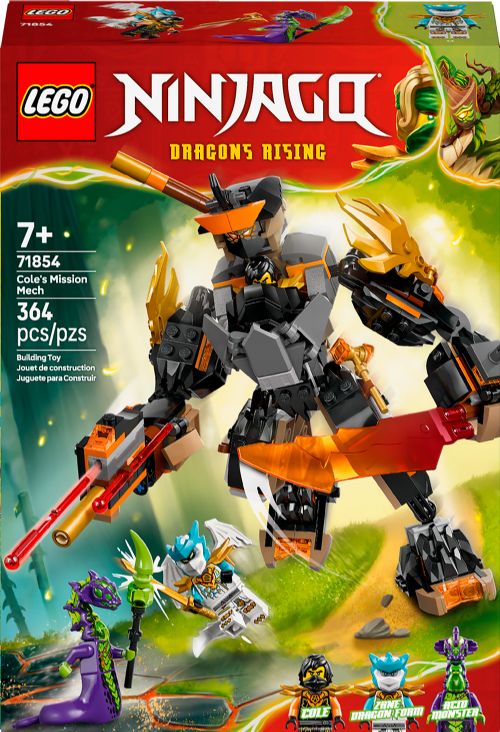 Lego Ninjago - La mission du robot Cole et du dragon Zane