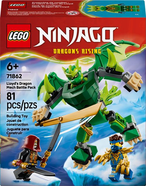 Lego Ninjago - Pack de combat : le robot dragon de Lloyd